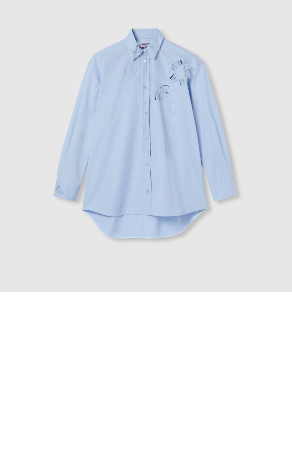 자수 코튼 포플린 셔츠 > Etc - 기타제품