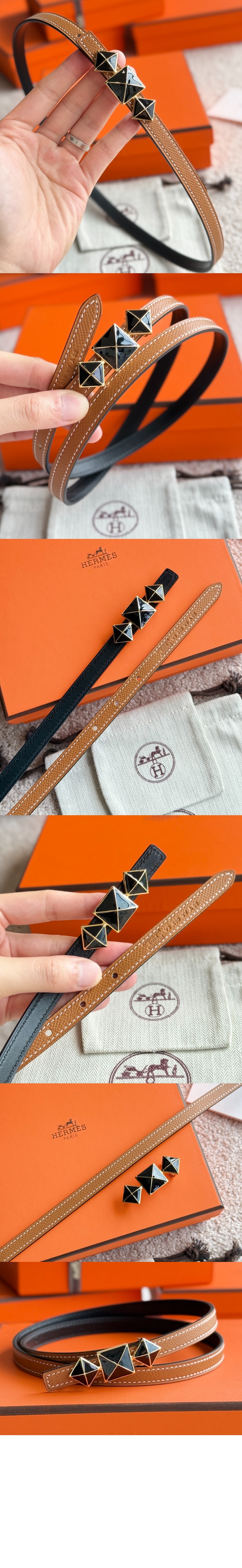 1925 벨트 버클 리버서블 가죽 스트랩 > 에르메스