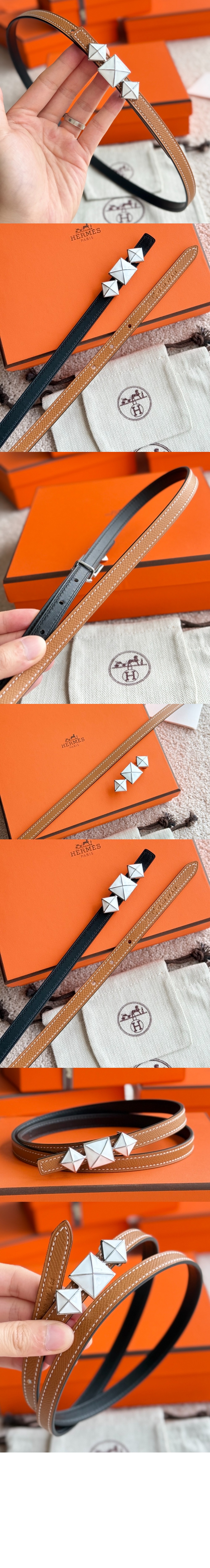 1925 벨트 버클 리버서블 가죽 스트랩 > 에르메스
