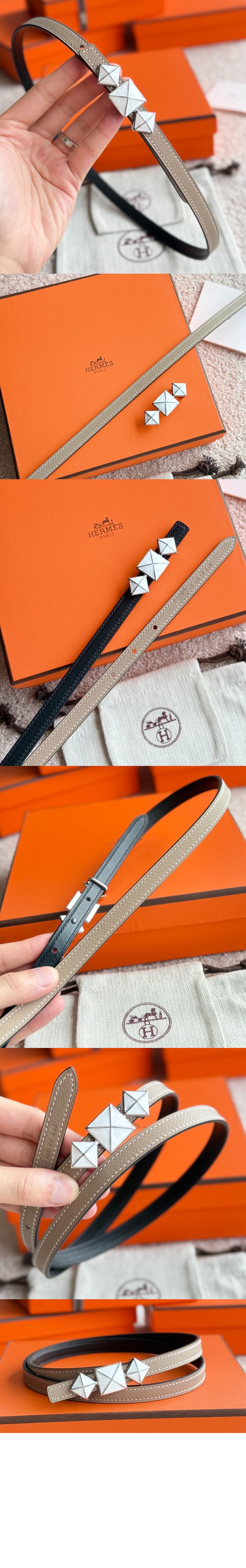 1925 벨트 버클 리버서블 가죽 스트랩 > 에르메스