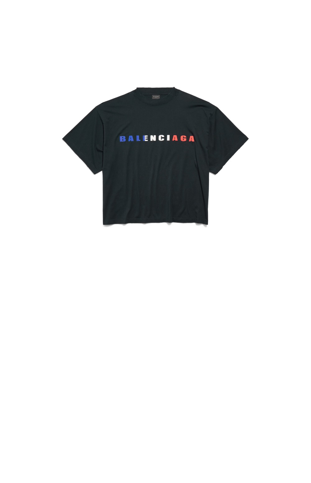 프랑스 쇼트 슬리브 크롭 티셔츠 > Etc - 기타제품