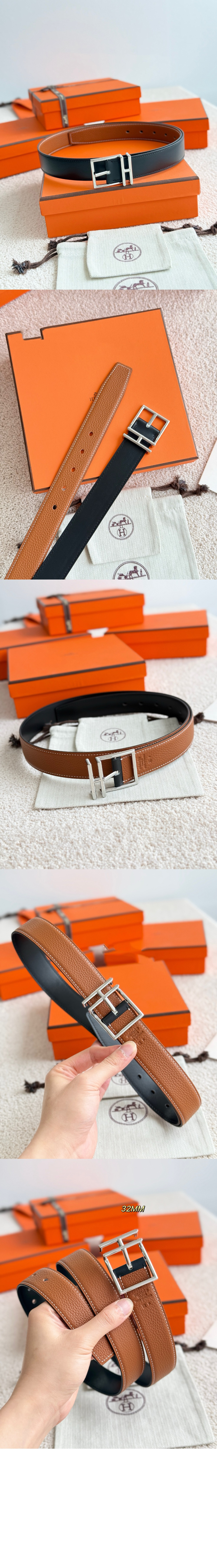 Nathan 리버서블 벨트 > 에르메스