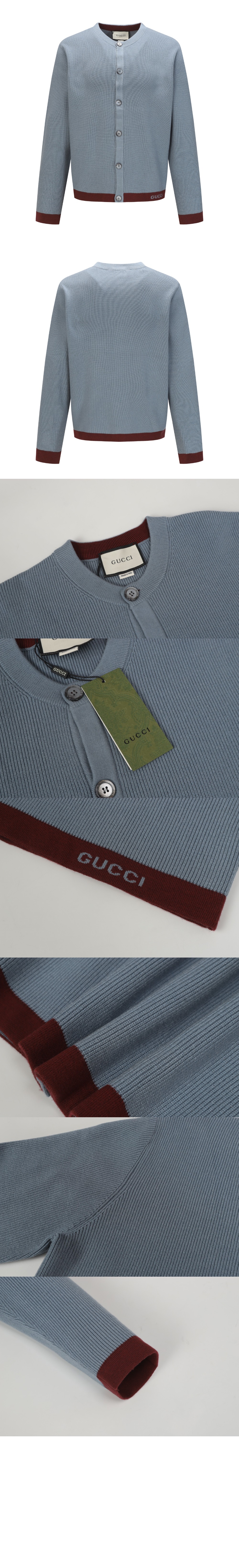 로고 배색 울 가디건 > Etc - 기타제품