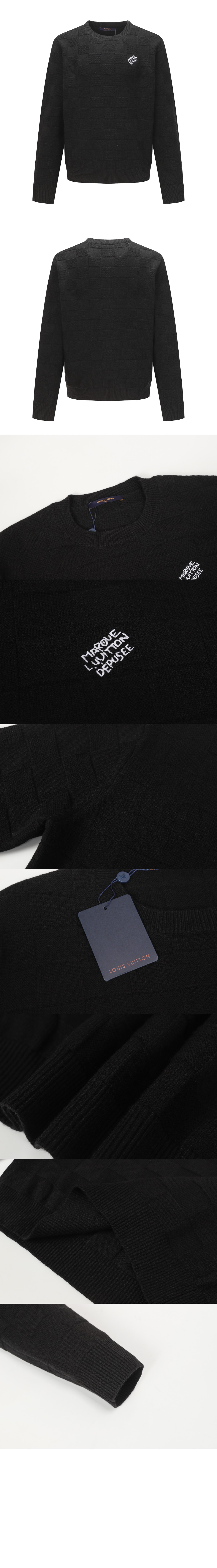 프린트 크루넥 니트 긴팔 스웨터 > Etc - 기타제품