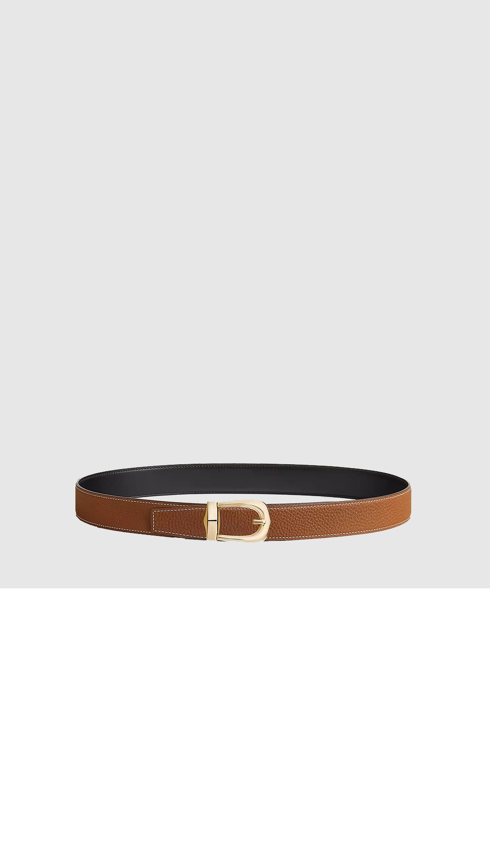Bride dApparat 벨트 버클 리버서블 가죽 스트랩 > 에르메스