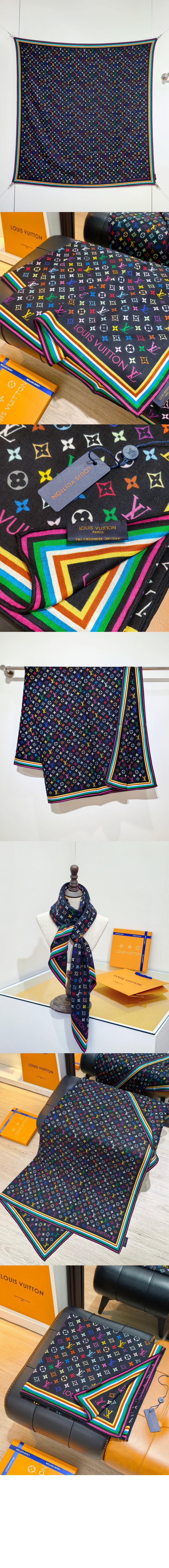 LV x TM 모노그램 멀티컬러 숄 M96078 > Etc - 기타제품