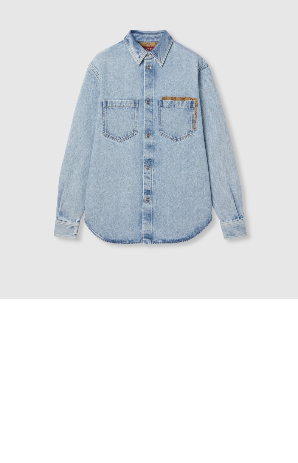 GG 인서트 워시드 데님 셔츠 > Etc - 기타제품