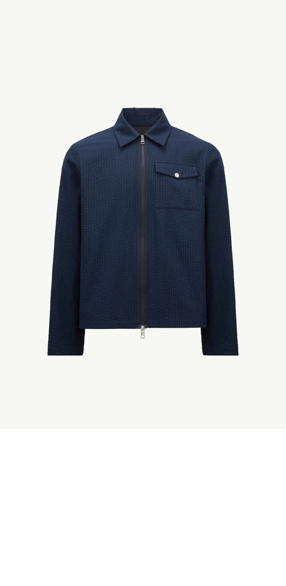 시어서커 셔츠 재킷 > Coat - 코트