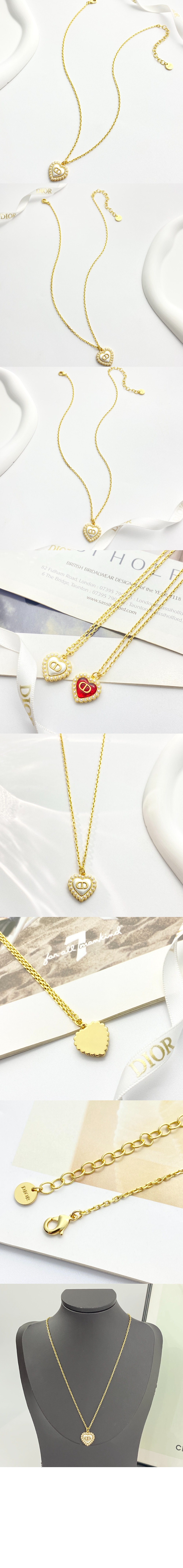 Petit CD Baroque 목걸이 N3503 > 디올