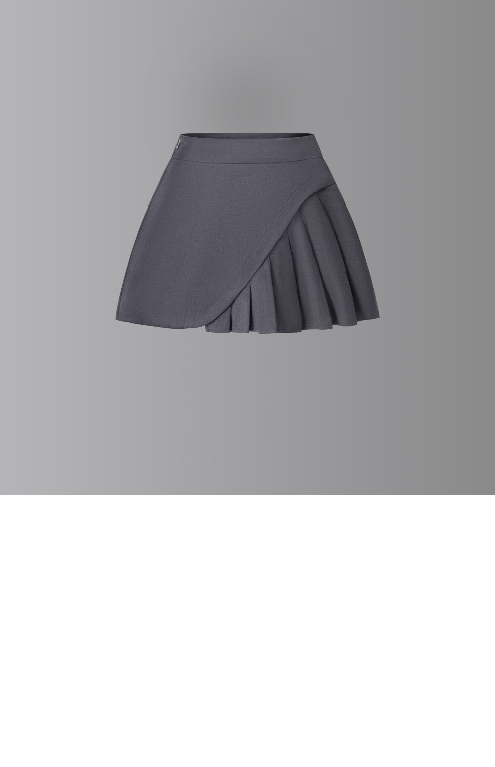 불규칙한 플리츠 스커트 > 톰브라운