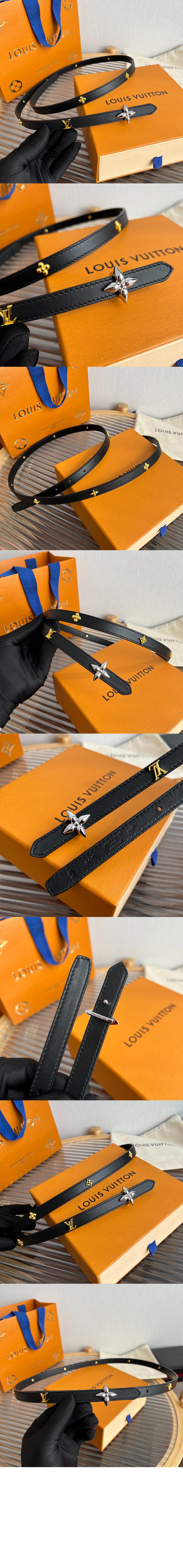 미니 플라워그램 스터드 벨트 M4281U > 루이비통