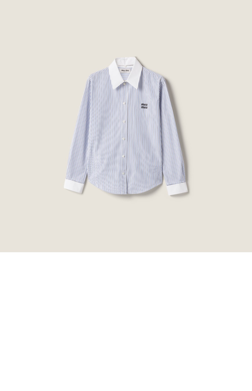 스트라이프 포플린 셔츠 > Etc - 기타제품