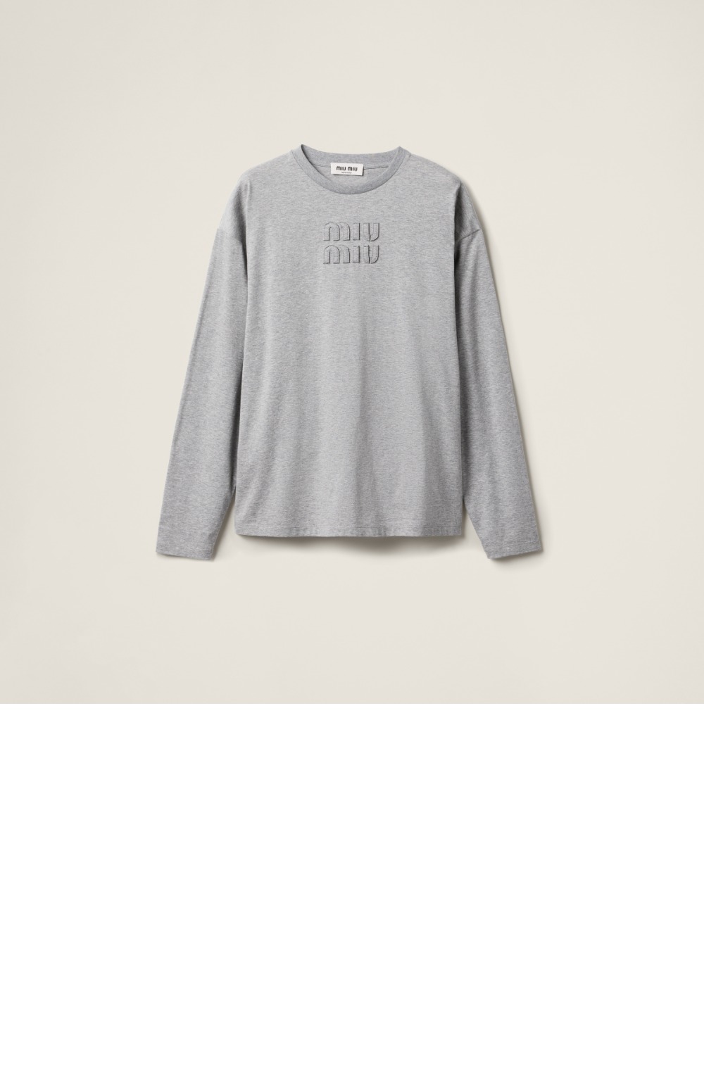 자수 로고 장식 코튼 티셔츠 > Etc - 기타제품