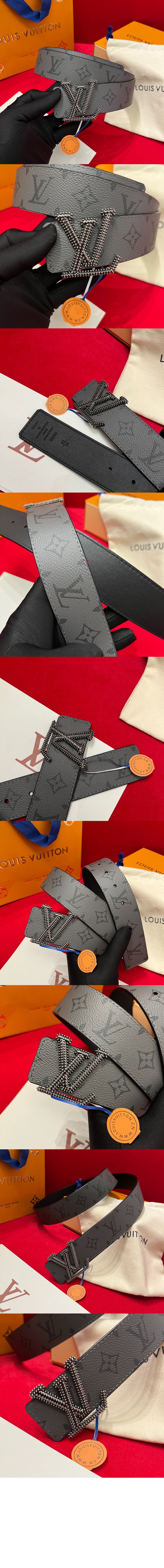 LV 이니셜 스터드 리버시블 벨트 M8852V > 루이비통