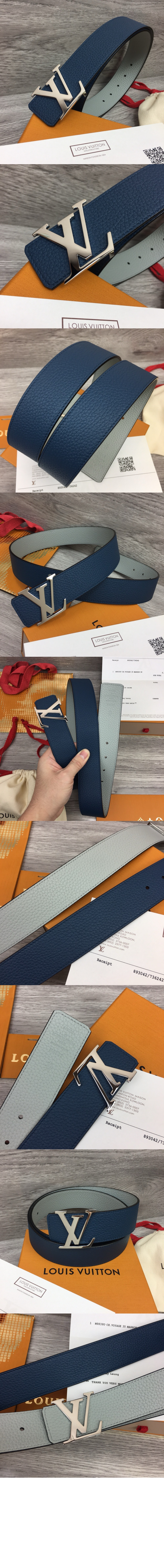 LV 이니셜 리버서블 벨트 M0108U > 루이비통