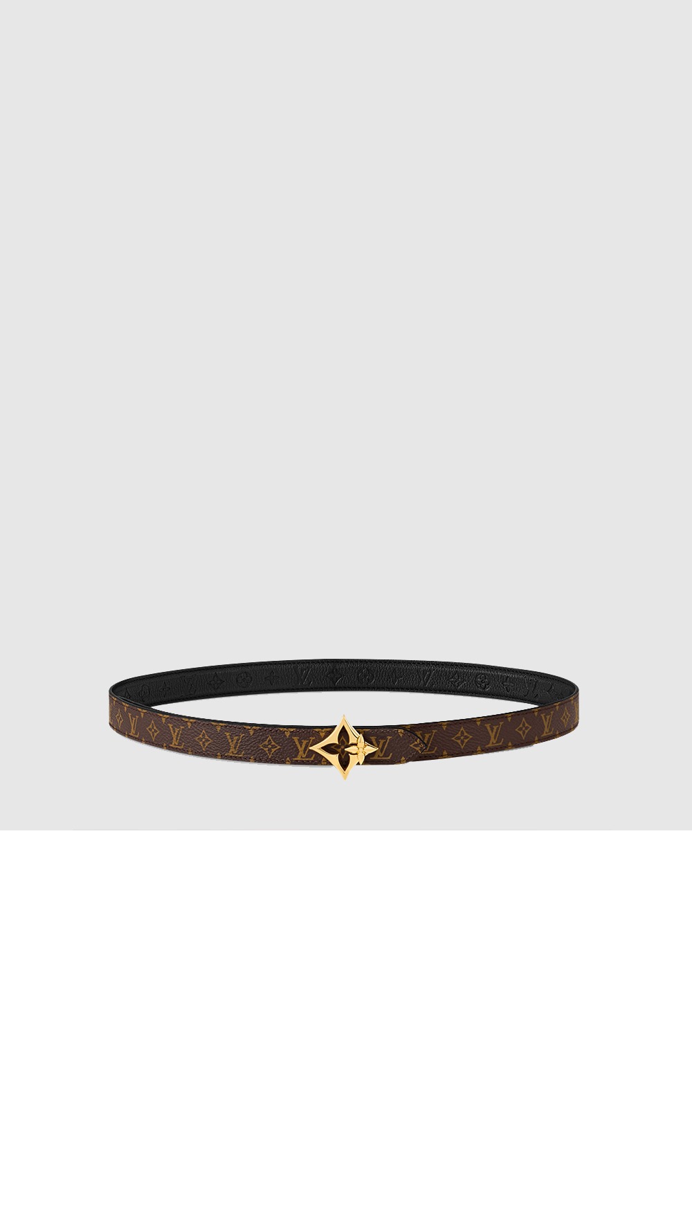LV 플라워그램 리버서블 벨트 M8783W > 루이비통