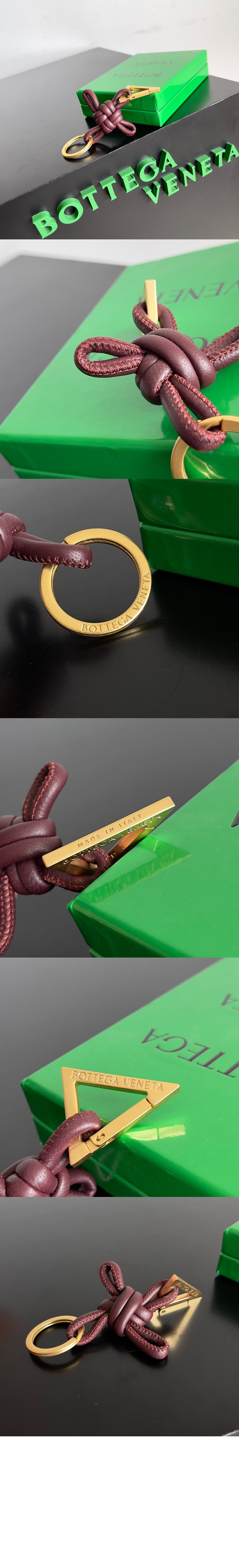 트라이 앵글 키 링 619100 > 보테가베네타