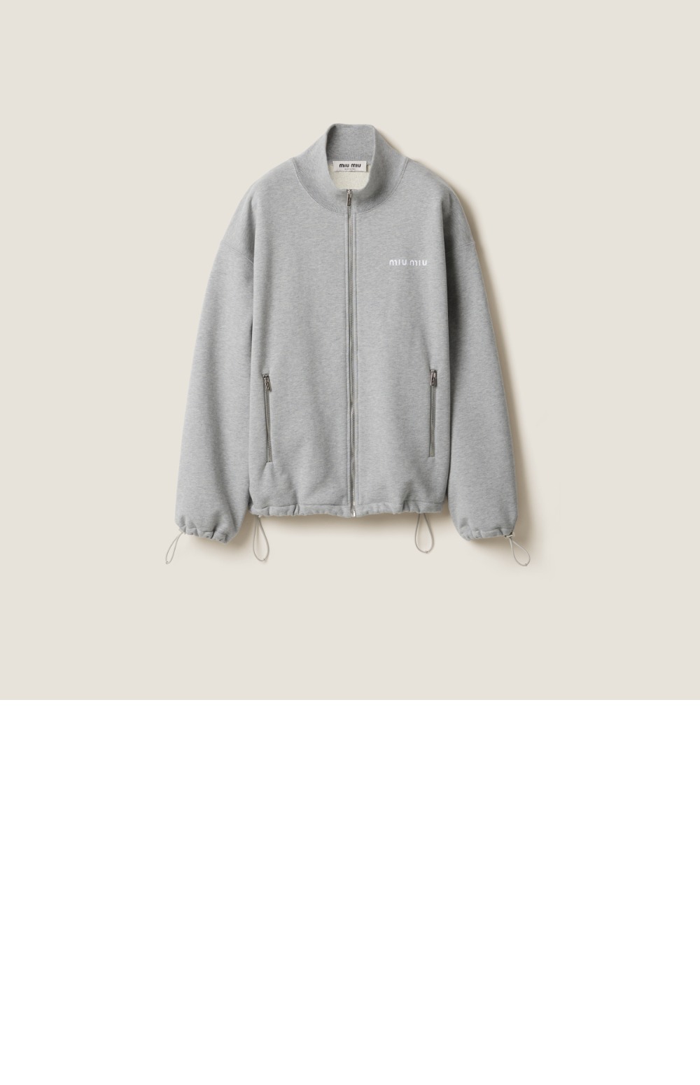 코튼 프리스 지퍼 스웨트셔츠 > Etc - 기타제품