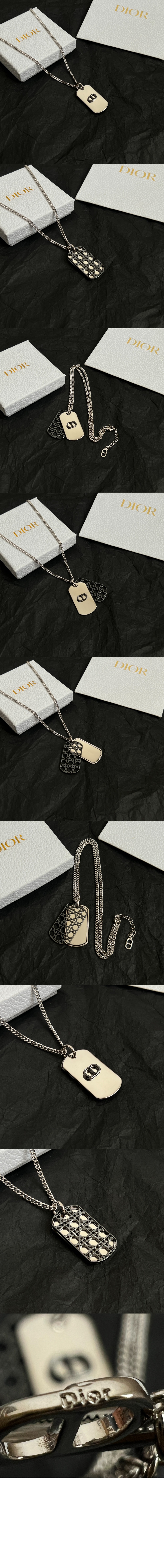 까나쥬 플레이트 펜던트 목걸이 N3215 > 디올