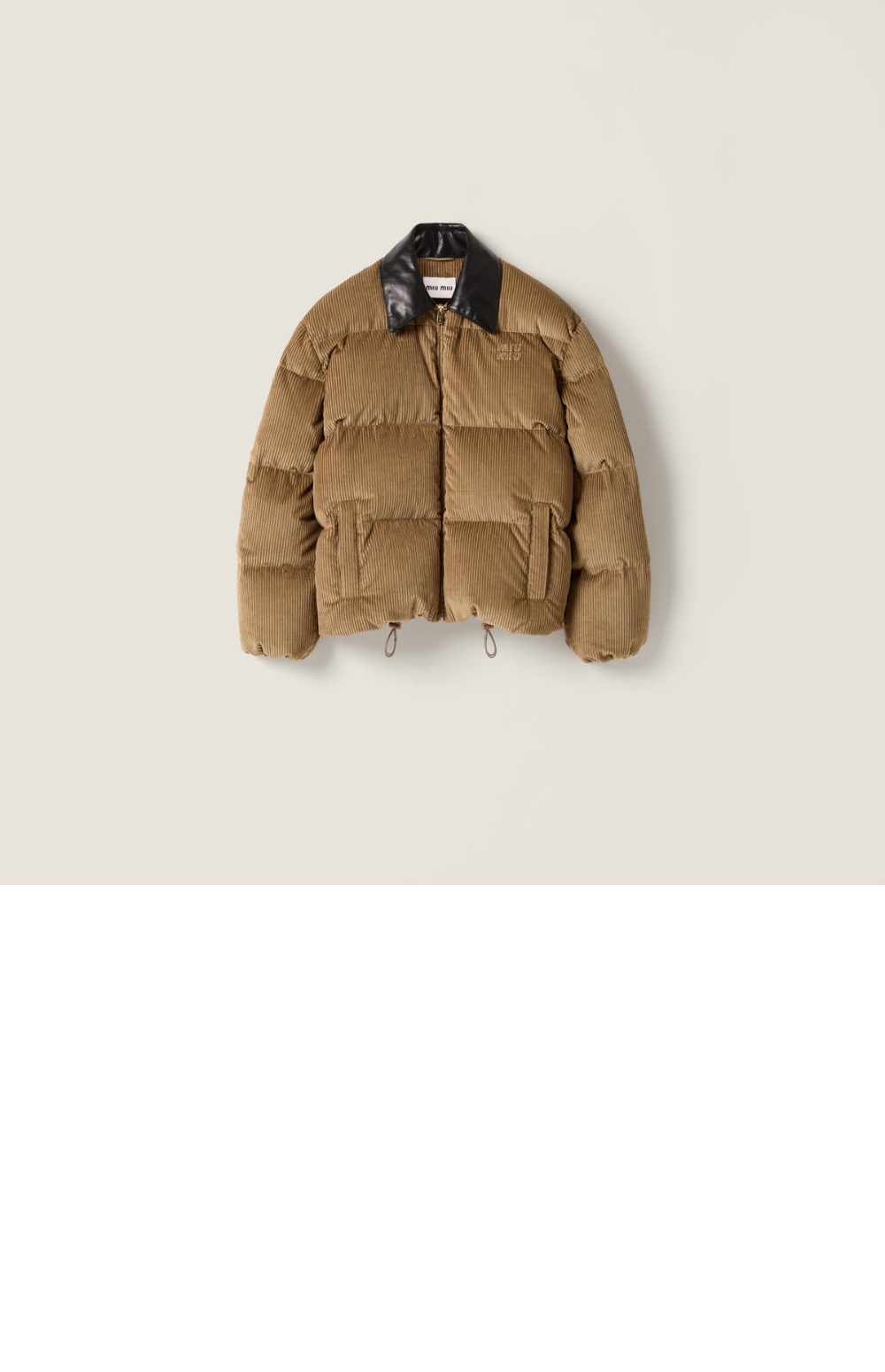 코듀로이 및 나파 가죽 다운 재킷 > Etc - 기타제품