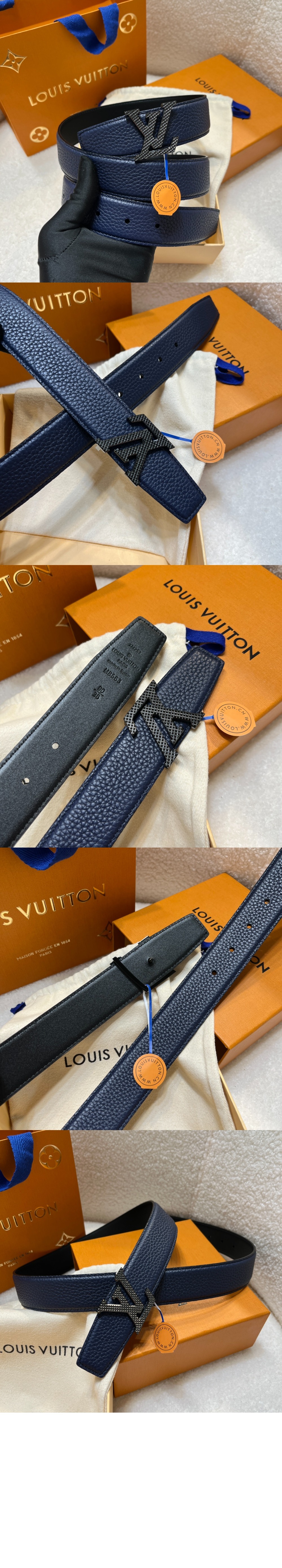 LV 헤리티지 리버서블 벨트 M8563T > 루이비통