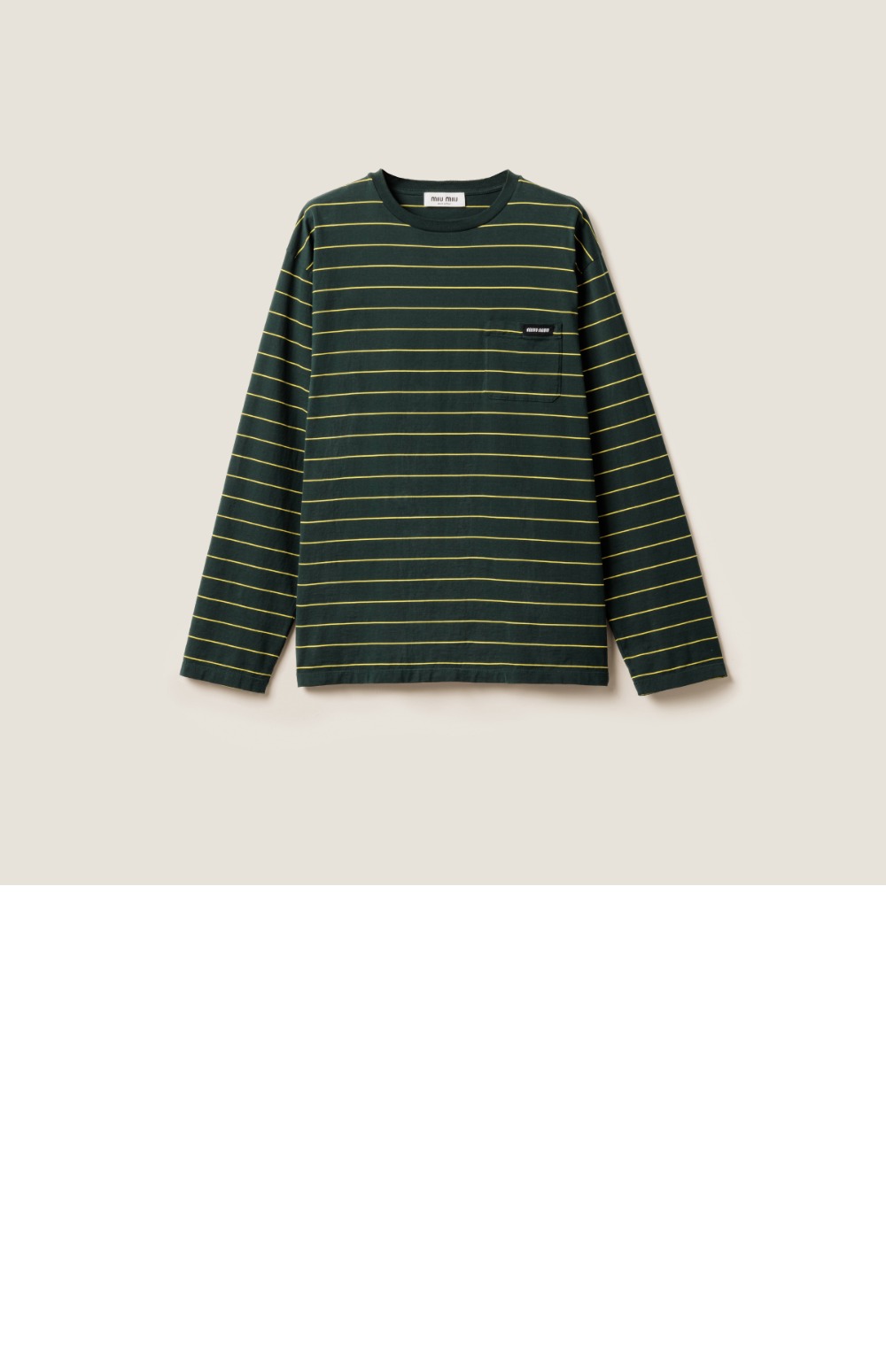 롱 슬리브 코튼 저지 티셔츠 > Etc - 기타제품