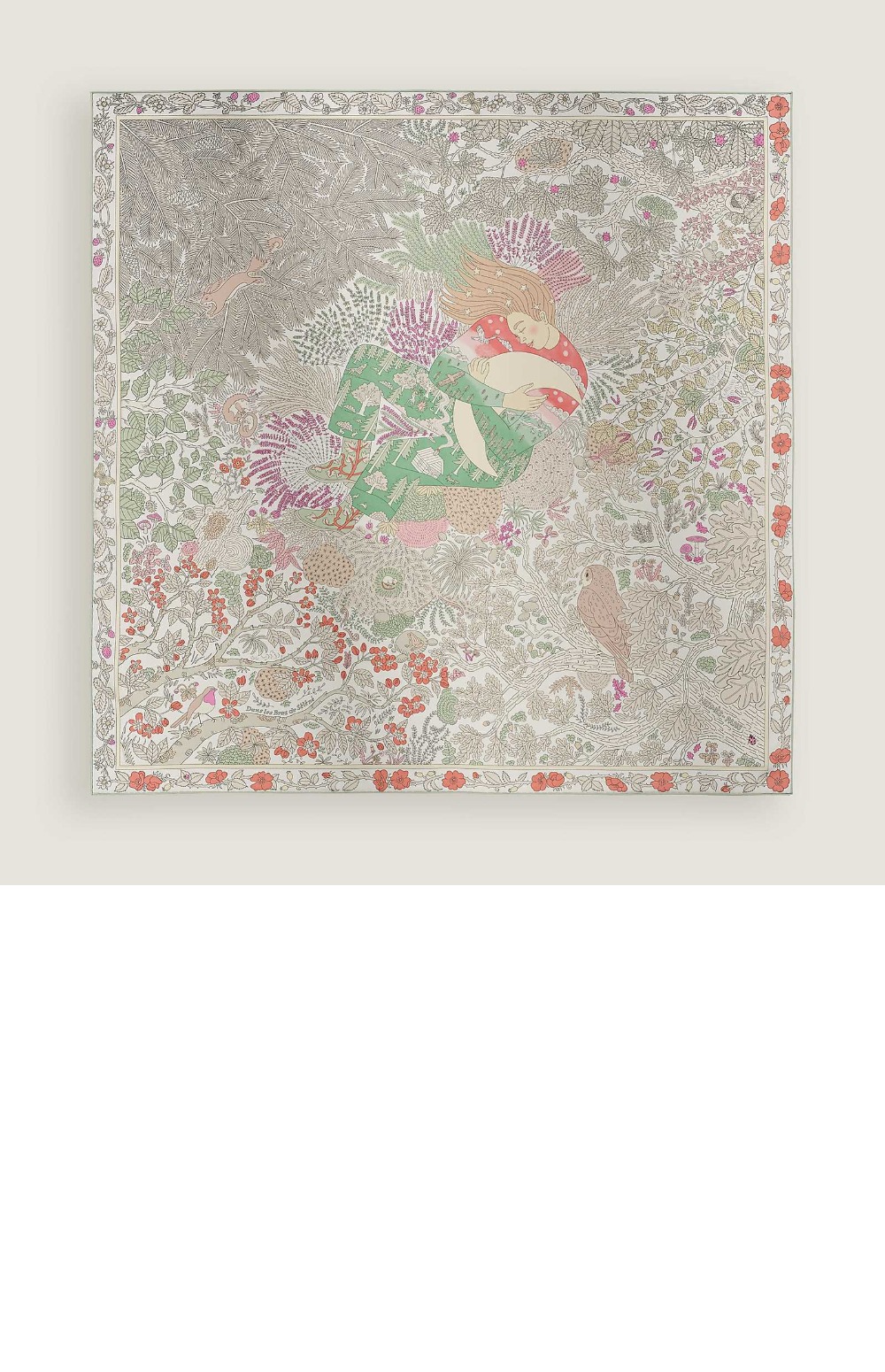 Dans les Bras de Selene 스카프 90 > 에르메스