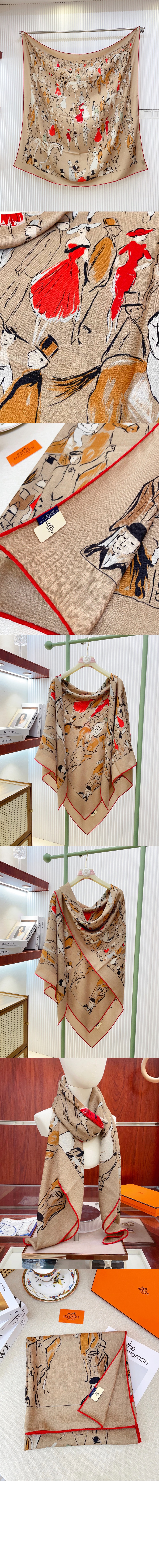 Paddock 숄 140 > 에르메스