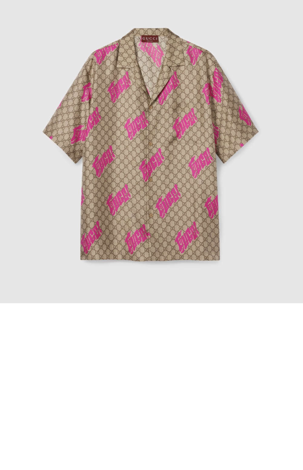 프린트 코튼 포플린 볼링 셔츠 > Etc - 기타제품