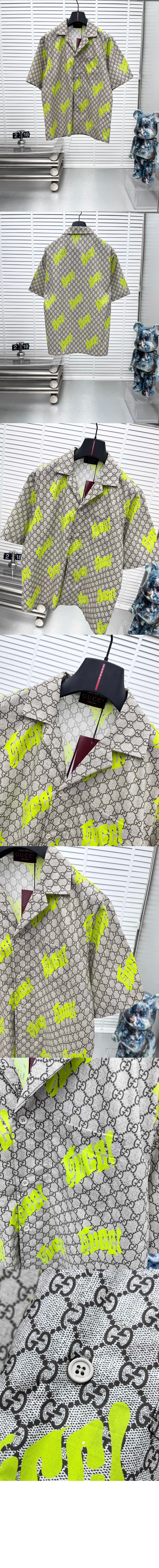 프린트 코튼 포플린 볼링 셔츠 > Etc - 기타제품