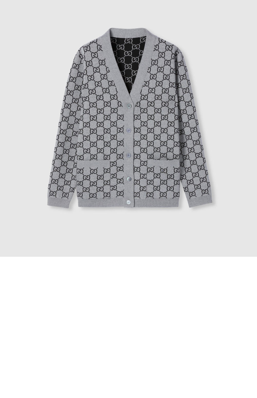 리버서블 GG 울 자카드 가디건 > Etc - 기타제품