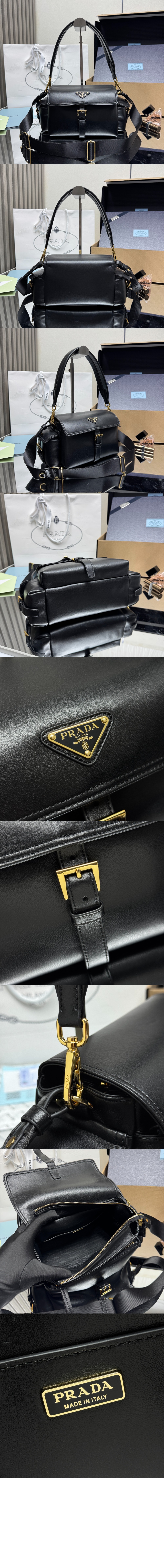 익스플로어 미디엄 나파 가죽 숄더백 1BD394 > Explore - 익스플로어