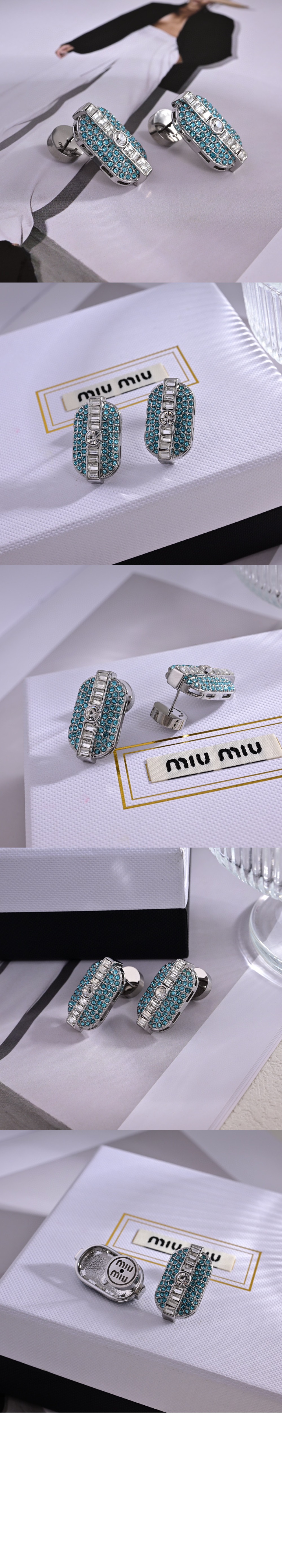 메탈 이어링 5IO121 > 미우미우