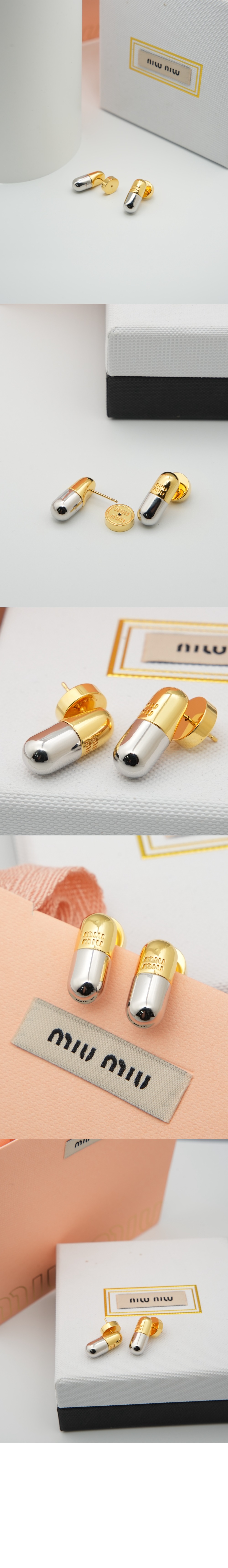 메탈 이어링 5IO281 > 미우미우