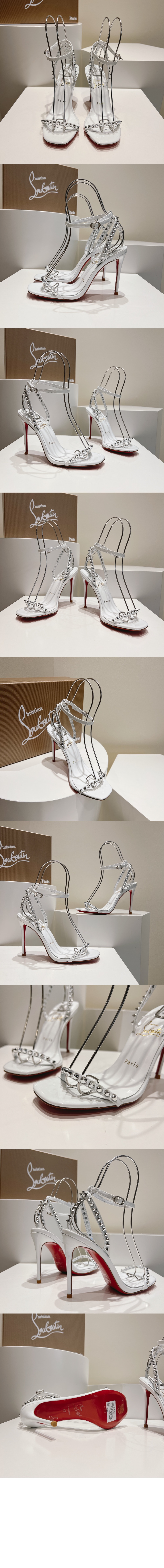 So Me 일자 스터드 힐 샌들 3220013 > So Me