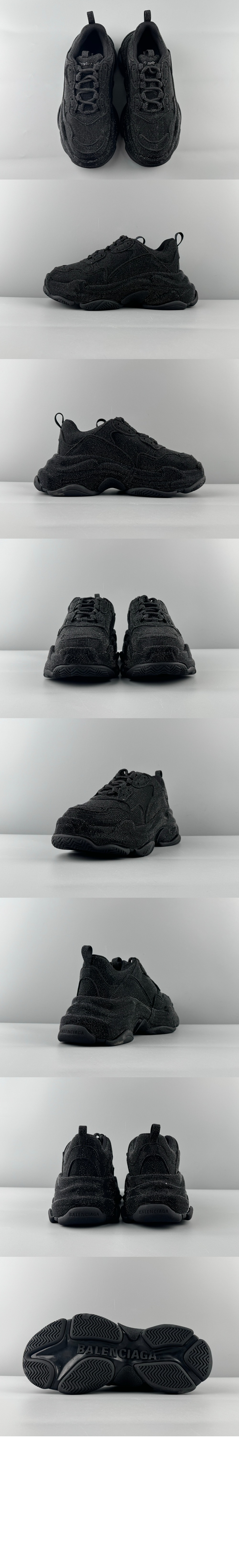 트리플 S 라인스톤 스니커즈 524039 > Triple S - 트리플 S