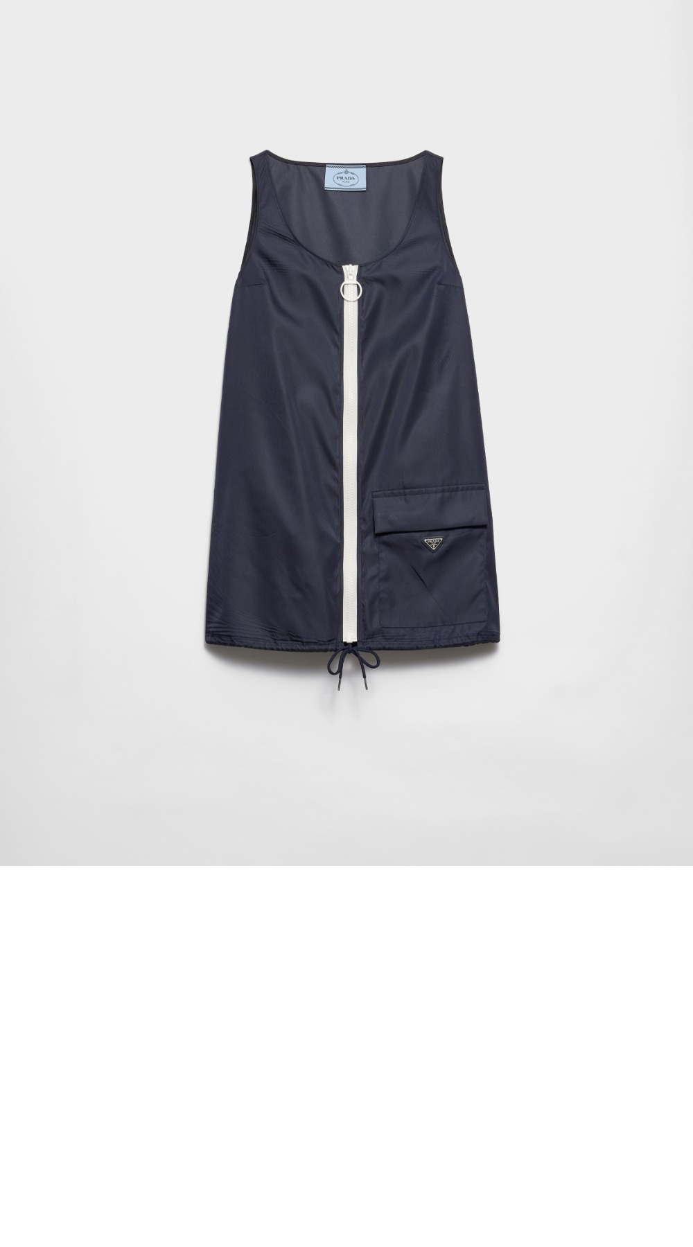 리나일론 미니드레스 > 프라다