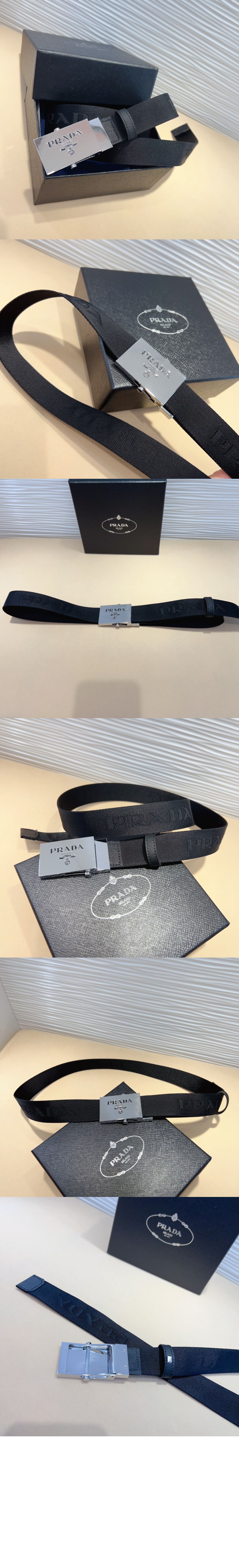 위빙 Re Nylon 벨트 2CN023 > 프라다