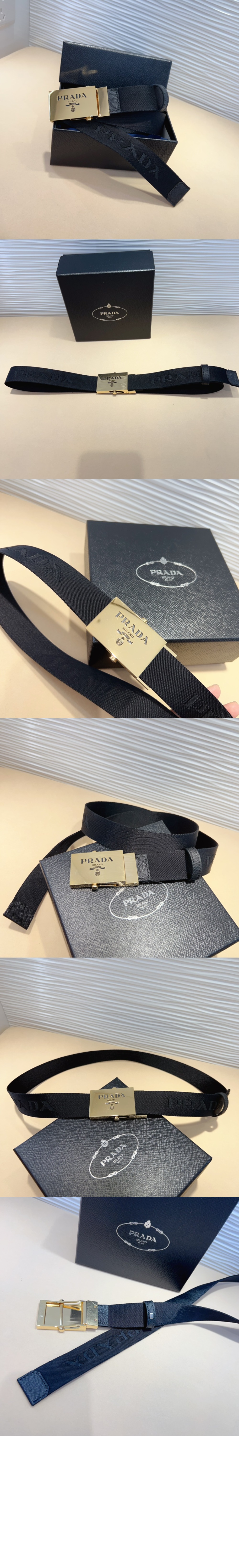 위빙 Re Nylon 벨트 2CN023 > 프라다