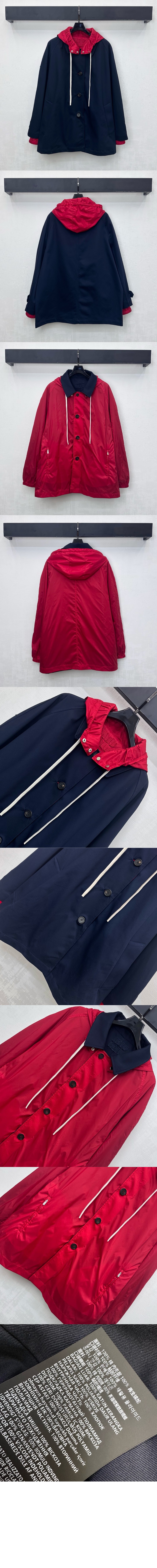 리버서블 치노 및 테크니컬 퐁제 블루종 재킷 > Etc - 기타제품