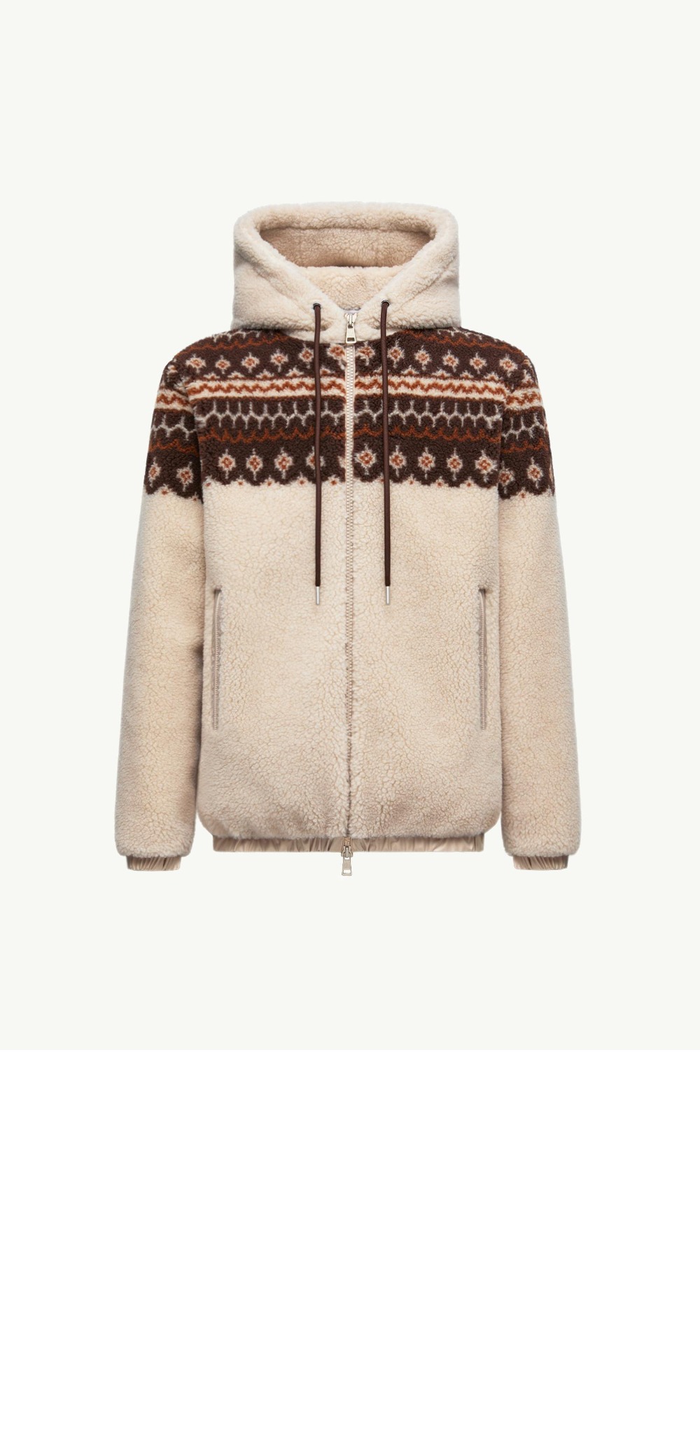 지오메트릭 자카드 울 혼방 후디 > Etc - 기타제품