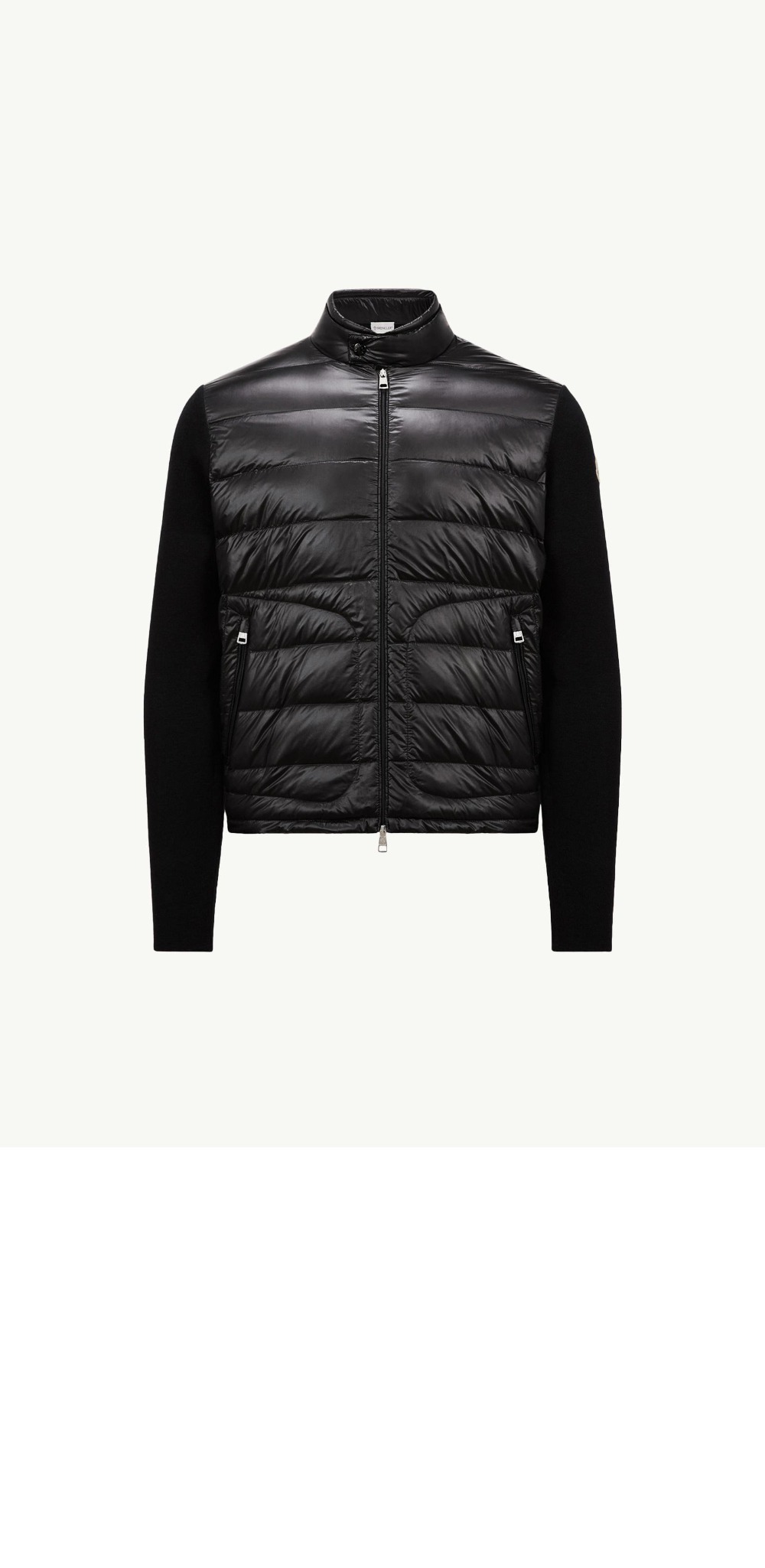 패딩 울 집업 카디건 > Coat - 코트