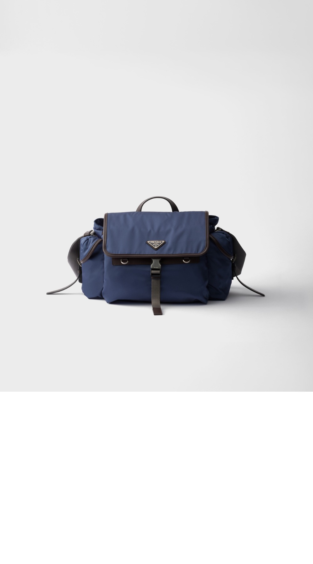 Re-Nylon 가죽 숄더백  2VD081 > Re-Nylon - 레나일론