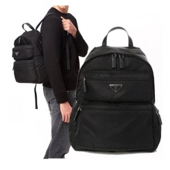 프** 투지퍼포켓 나일론 백팩 2VZ025 973 F0002