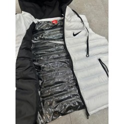 나** 후드 발열 조끼패딩