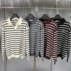 미*** 브이트임 카라 니트