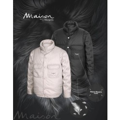 메* 마르지엘라 이중 덕다운 조끼패딩