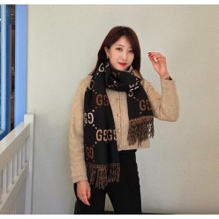 구* 모노톤 포인트 양면 머플러