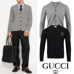 구* 래빗 자수 울 가디건 여성사이즈 추가