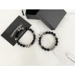 크* 크로스 오닉스 팔찌